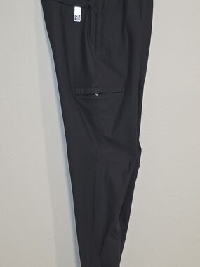 MPG Men's Black Cargo Pants with Utility Pocket